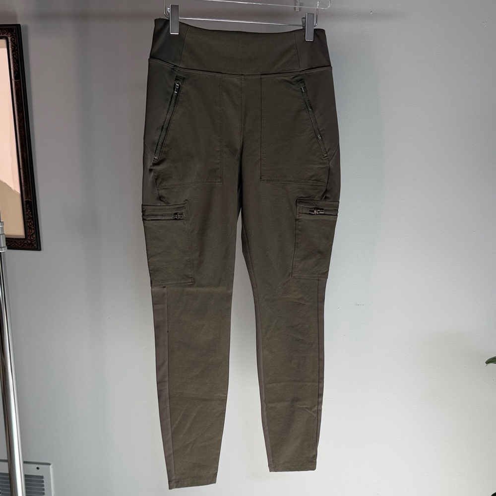Athleta Olive High-Waisted Leggings
